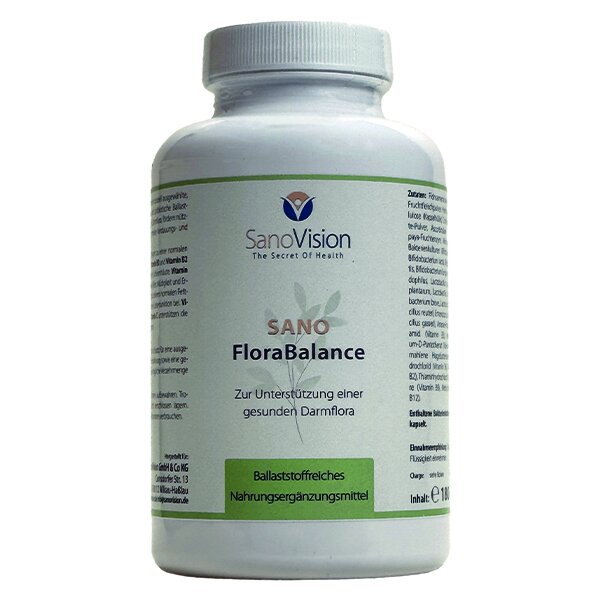 SANO FloraBalance 180 Kapseln
